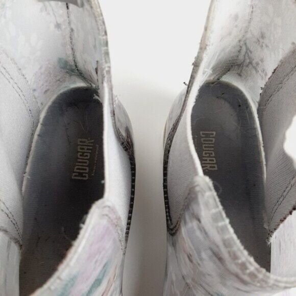 COUGAR Kensington Chelsea Rain Waterproof Boots Floral Sz 10 - Picture 12 of 14